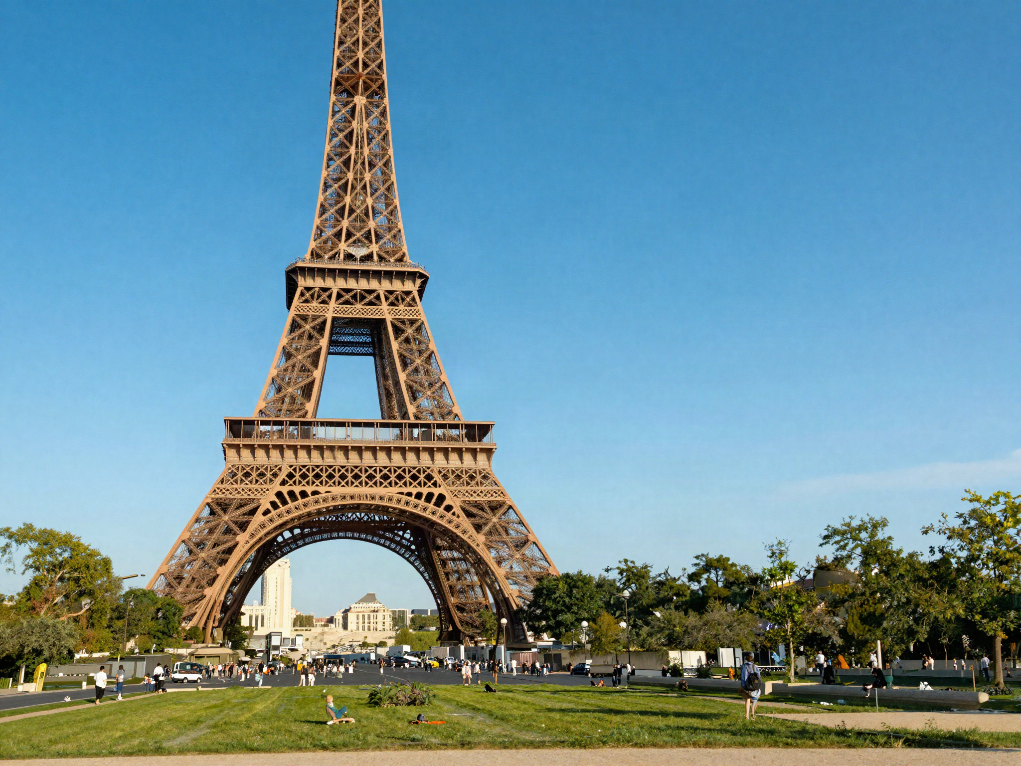 Paris Golden Hour Eiffel Tower Europe